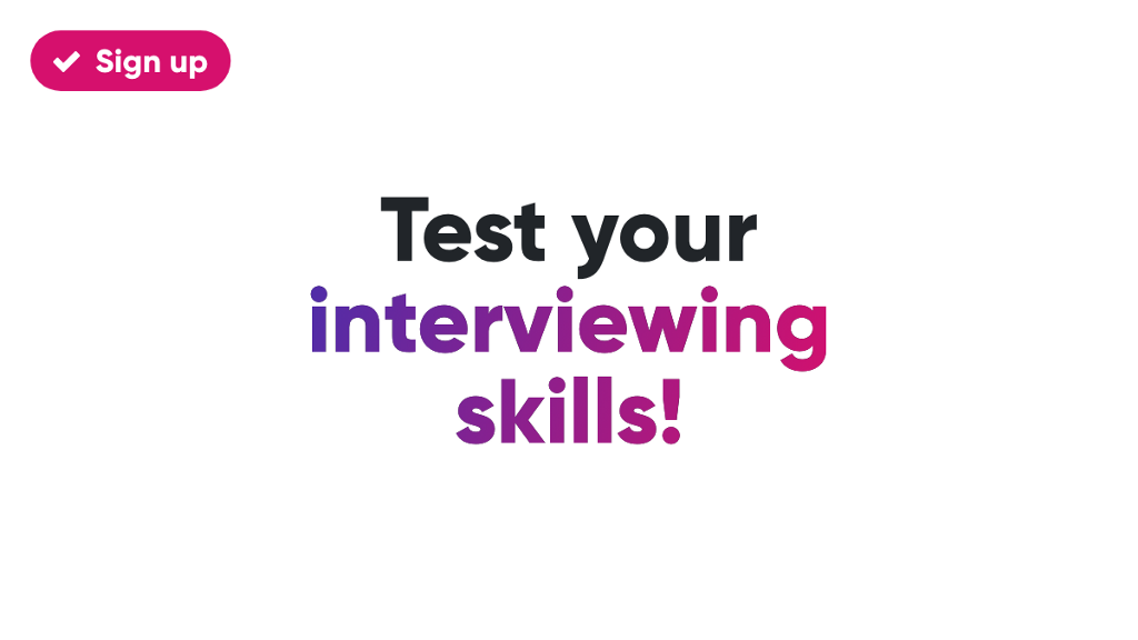 Need practice to ace that interview?