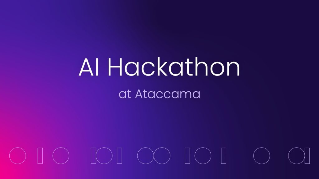 Agentic AI for internal productivity: Inside the Ataccama AI Hackathon.