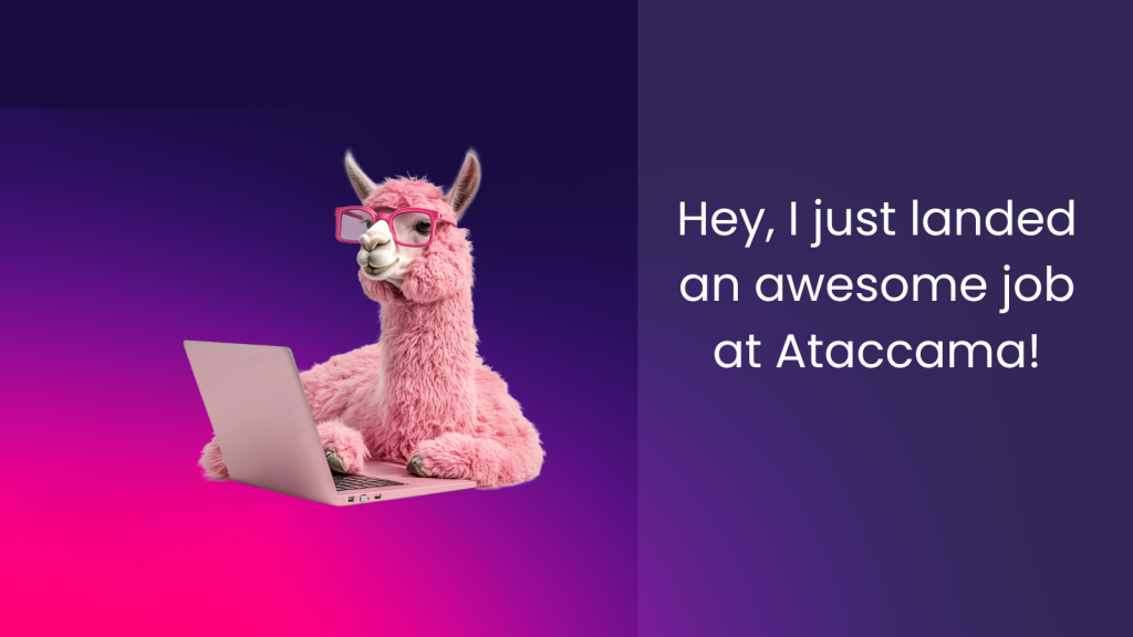 Hey, I just landed an awesome job at Ataccama